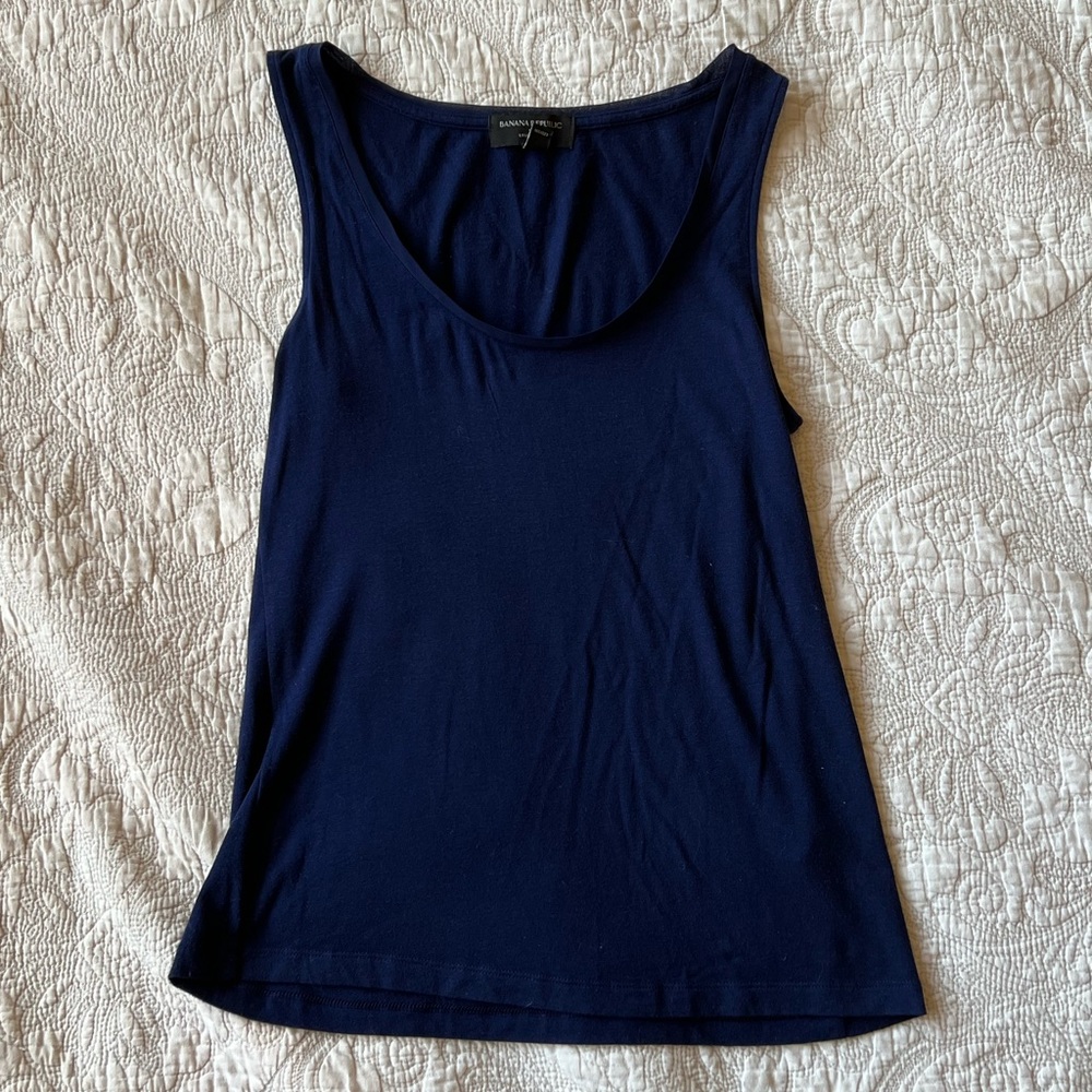 BANANA REPUBLIC Navy Tank
